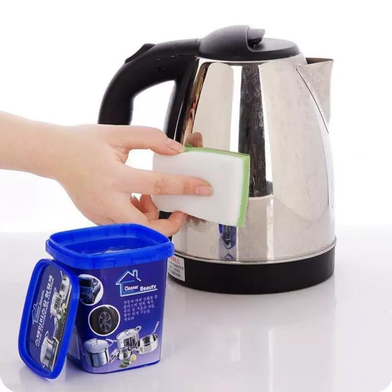 2026 500g Stainless Steel Cleaning Paste Household Kitchen Oily Wash Pot Bottom Black Scale to Remove Dirt